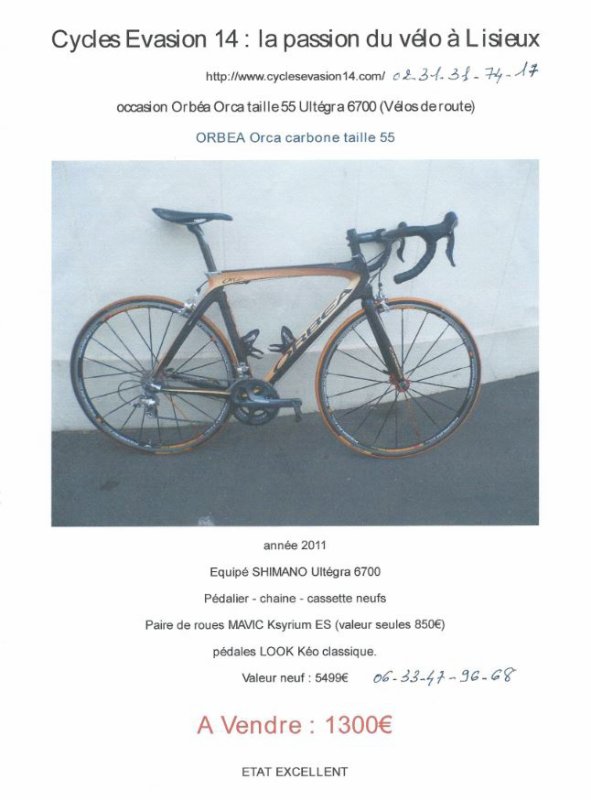 Annonce velo