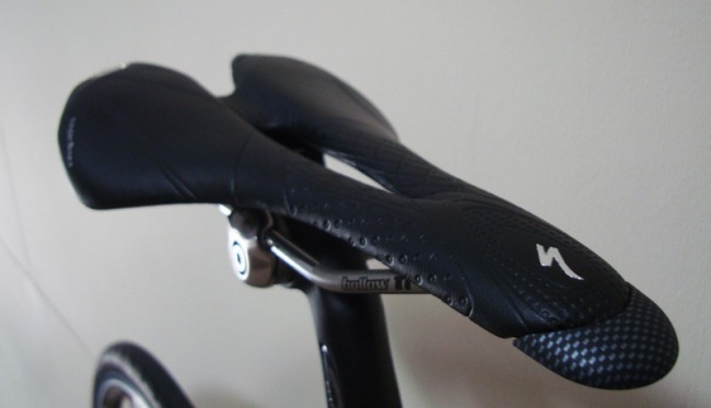 Selle vélo évidée