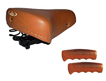 Selle velo marron clair
