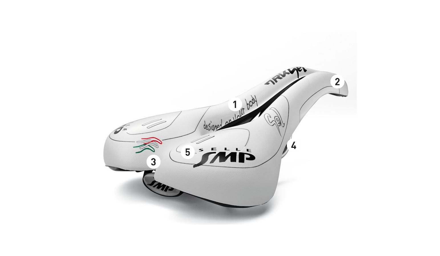 Selle smp trekking gel femme