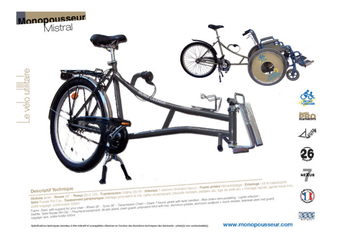 Selle velo handicap