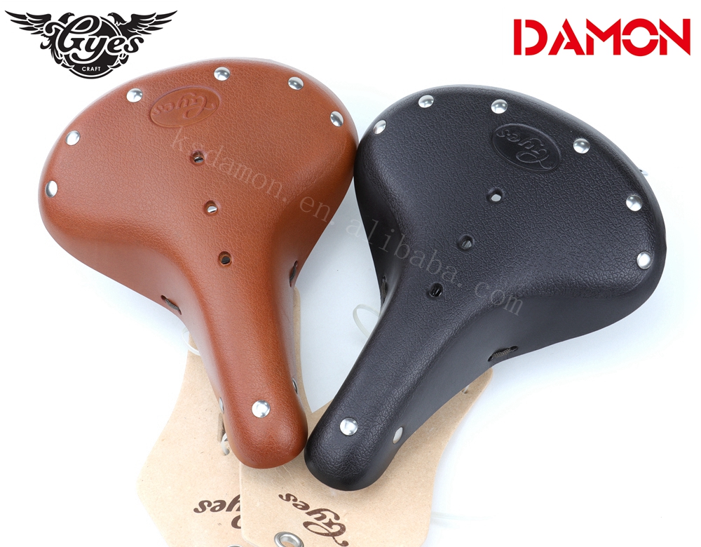 Selle vélo cuir gyes gs17