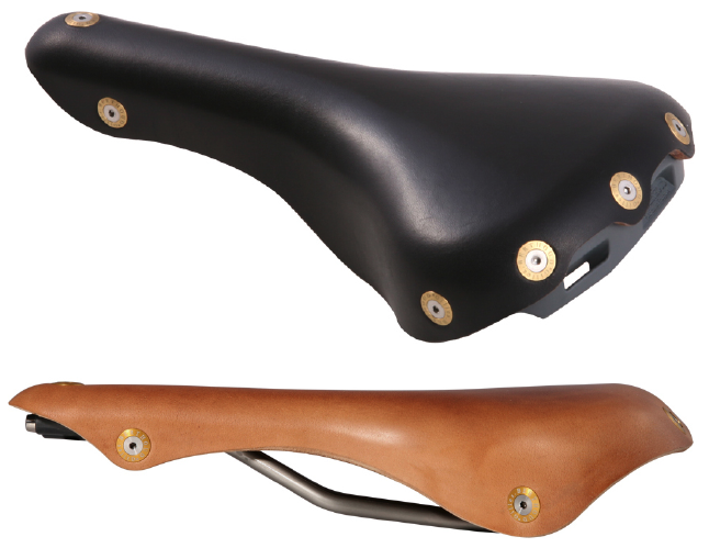 Selle cuir velo