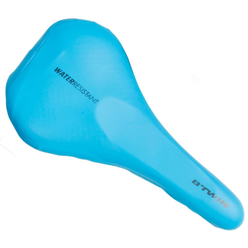 Selle velo bleu