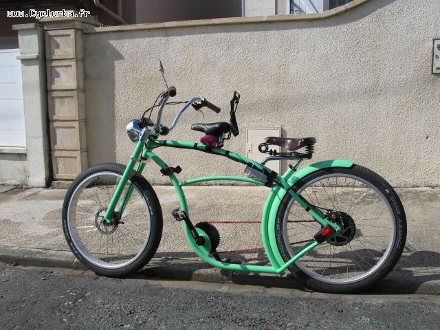 Selle cadre velo