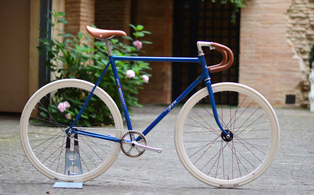 Selle cuir fixie