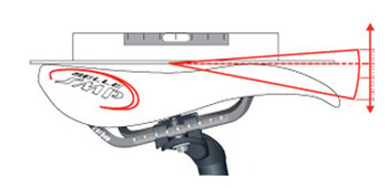 Selle de velo route pour femme