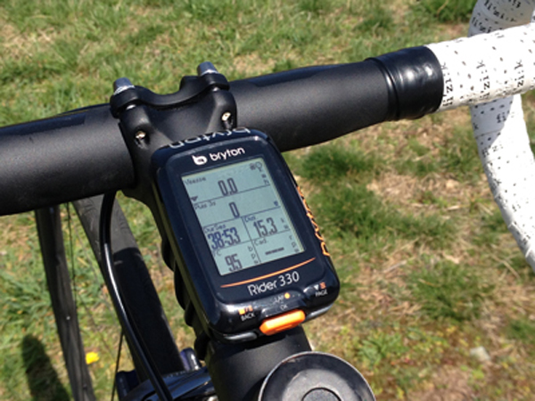 Compteur velo route
