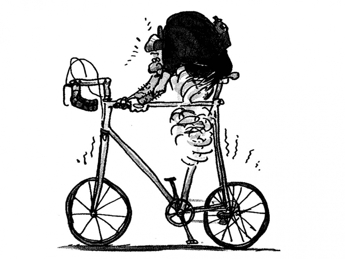 Selle velo qui recule