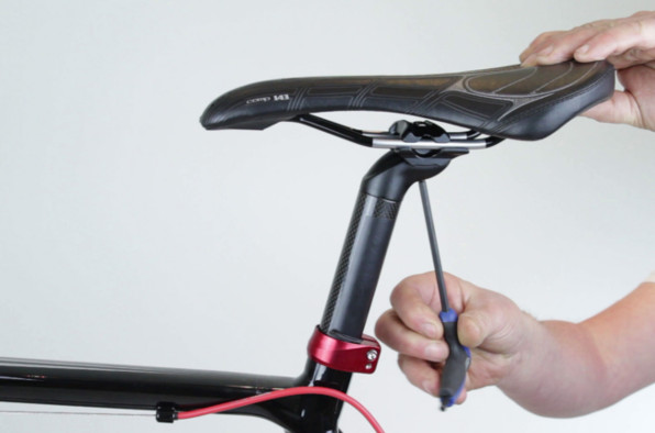 Selle velo trop avancee