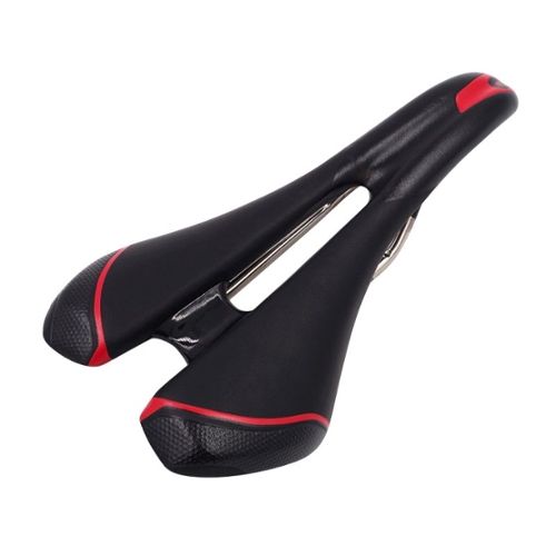 Selle de velo rouge