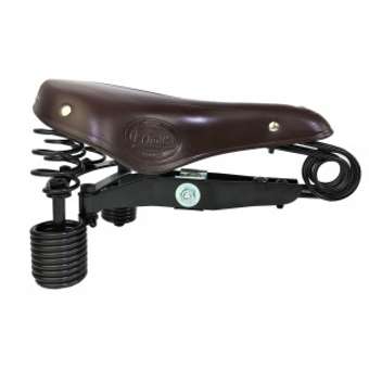 Selle velo ressort cuir