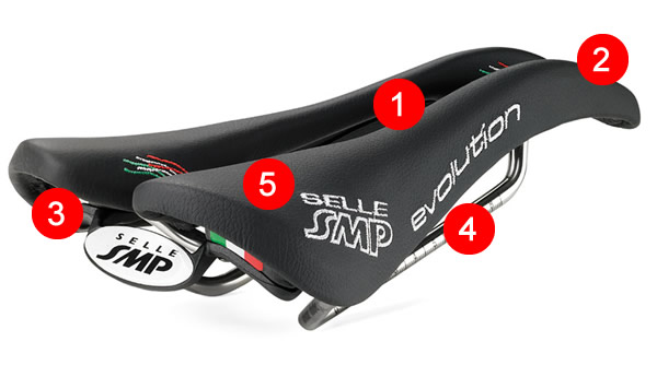 Selle course velo