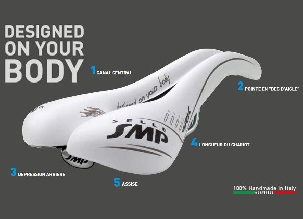 Selle de velo de route smp