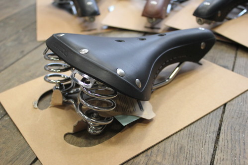 Selle vélo à ressort