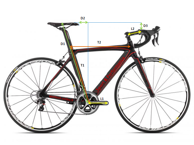 Potence de selle de velo