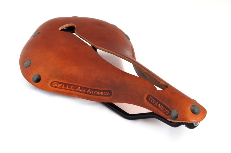 Selle cuir velo