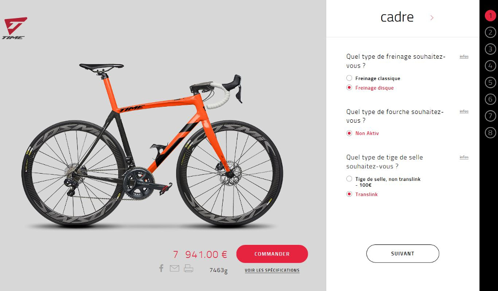 Selle velo time