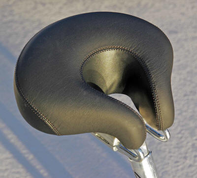 Selle de vélo confortable pour homme