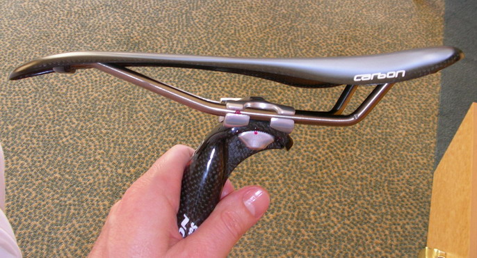 Selle en carbone pour vélo