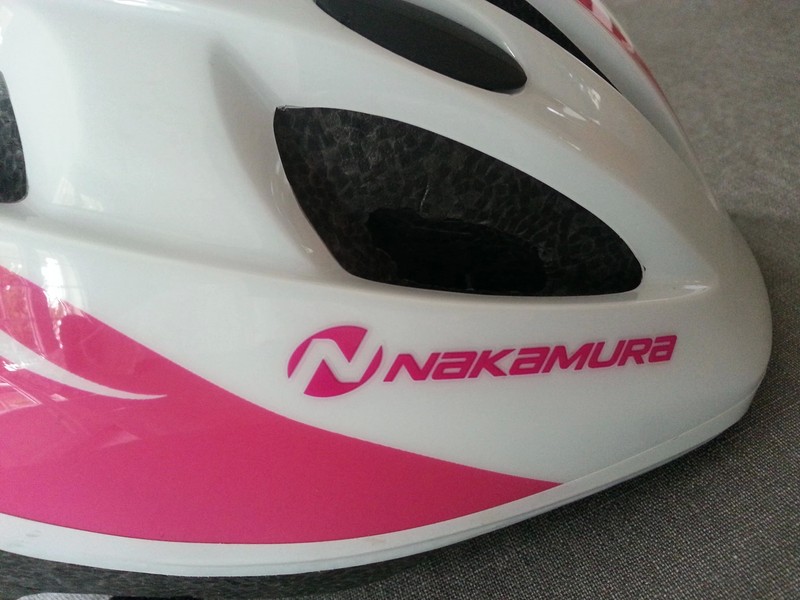 Casque velo nakamura rose