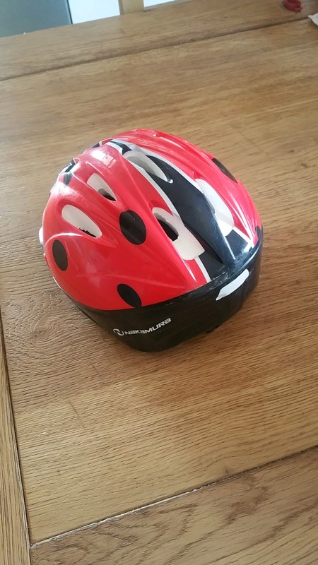 Casque vélo bébé coccinelle