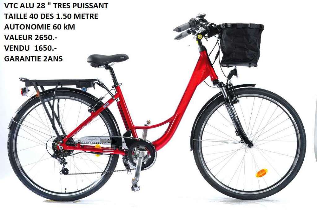 Velo electrique puissant occasion