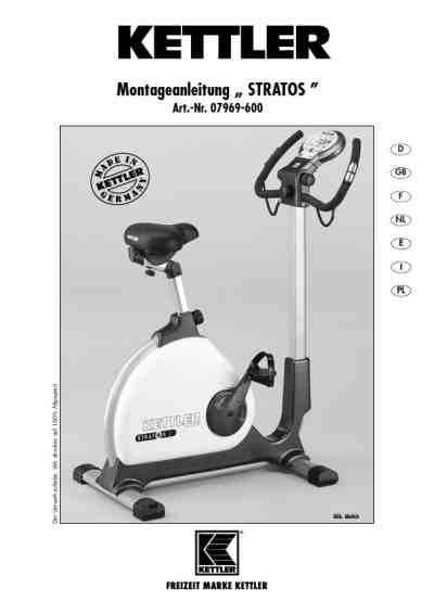 Velo appartement kettler stratos d