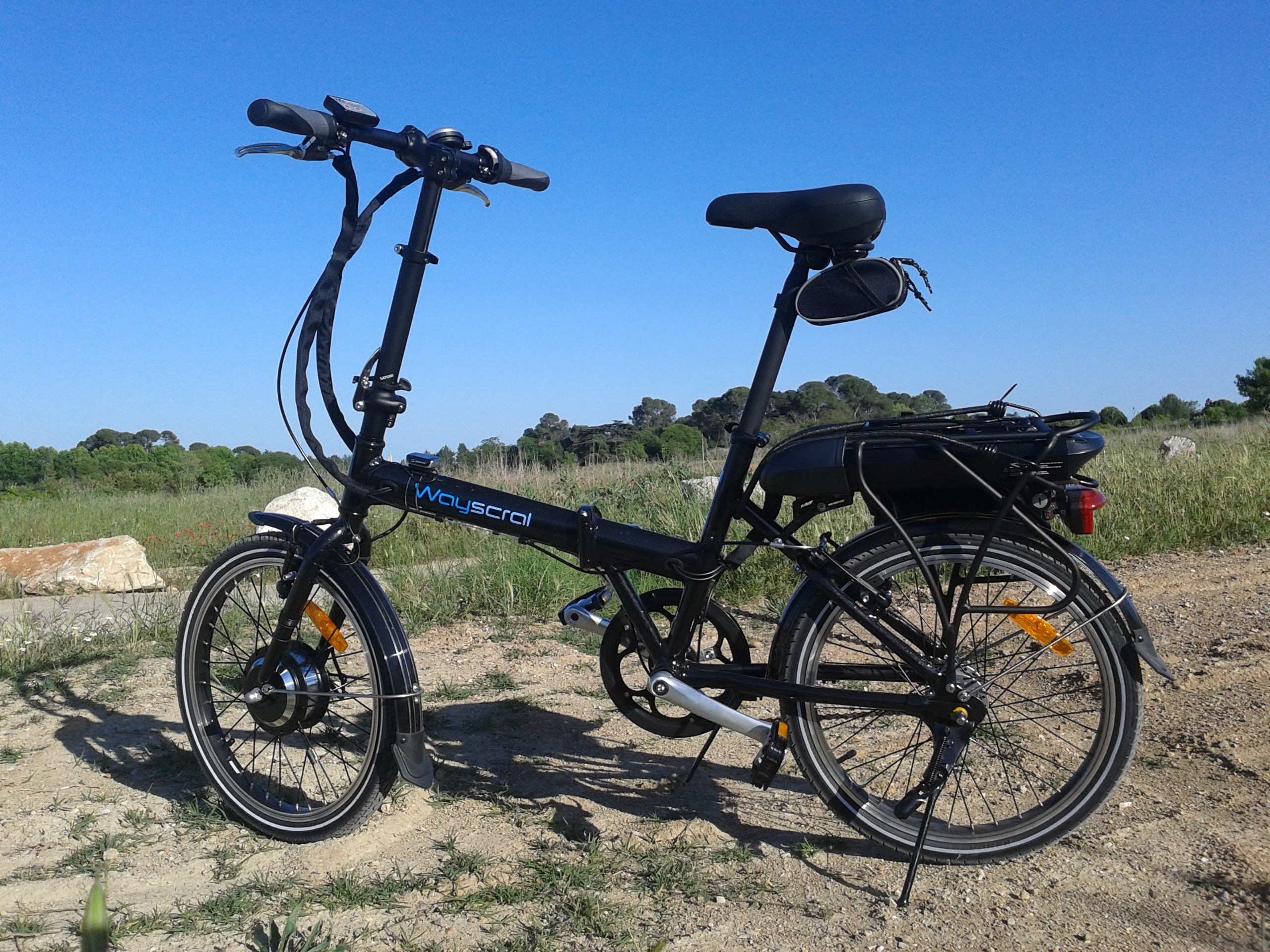 Velo electrique wayscral pliant