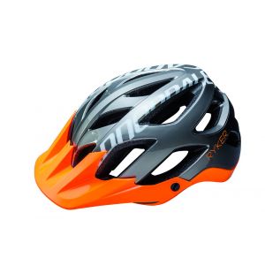Casque vtt orange fluo
