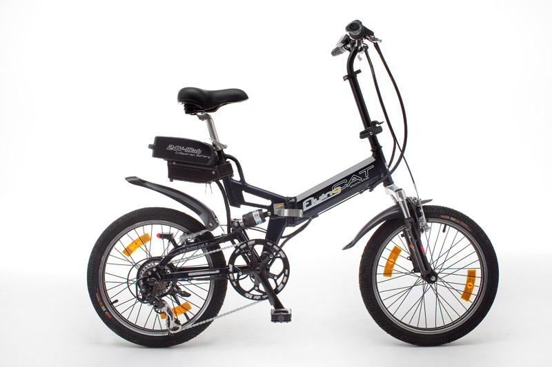 Velo electrique pliant suspendu