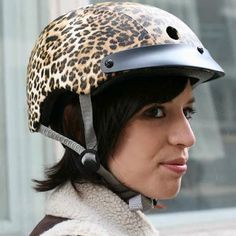 Casque vélo chic