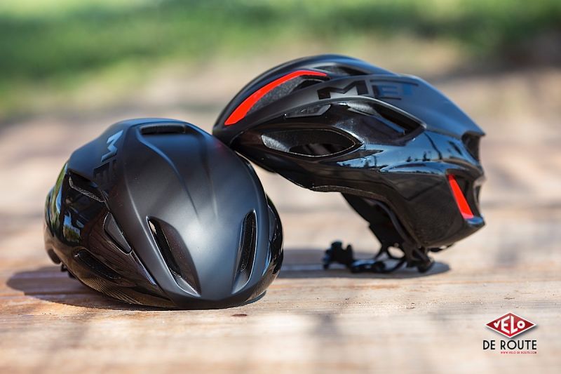 Casque de velo met