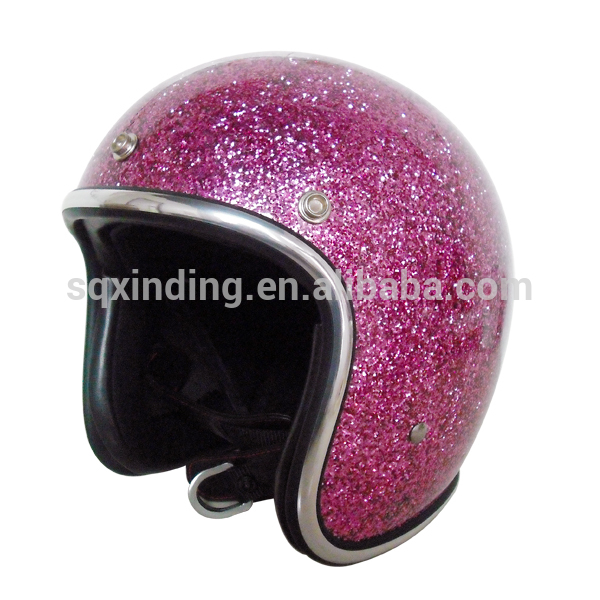 Casque vélo à paillette
