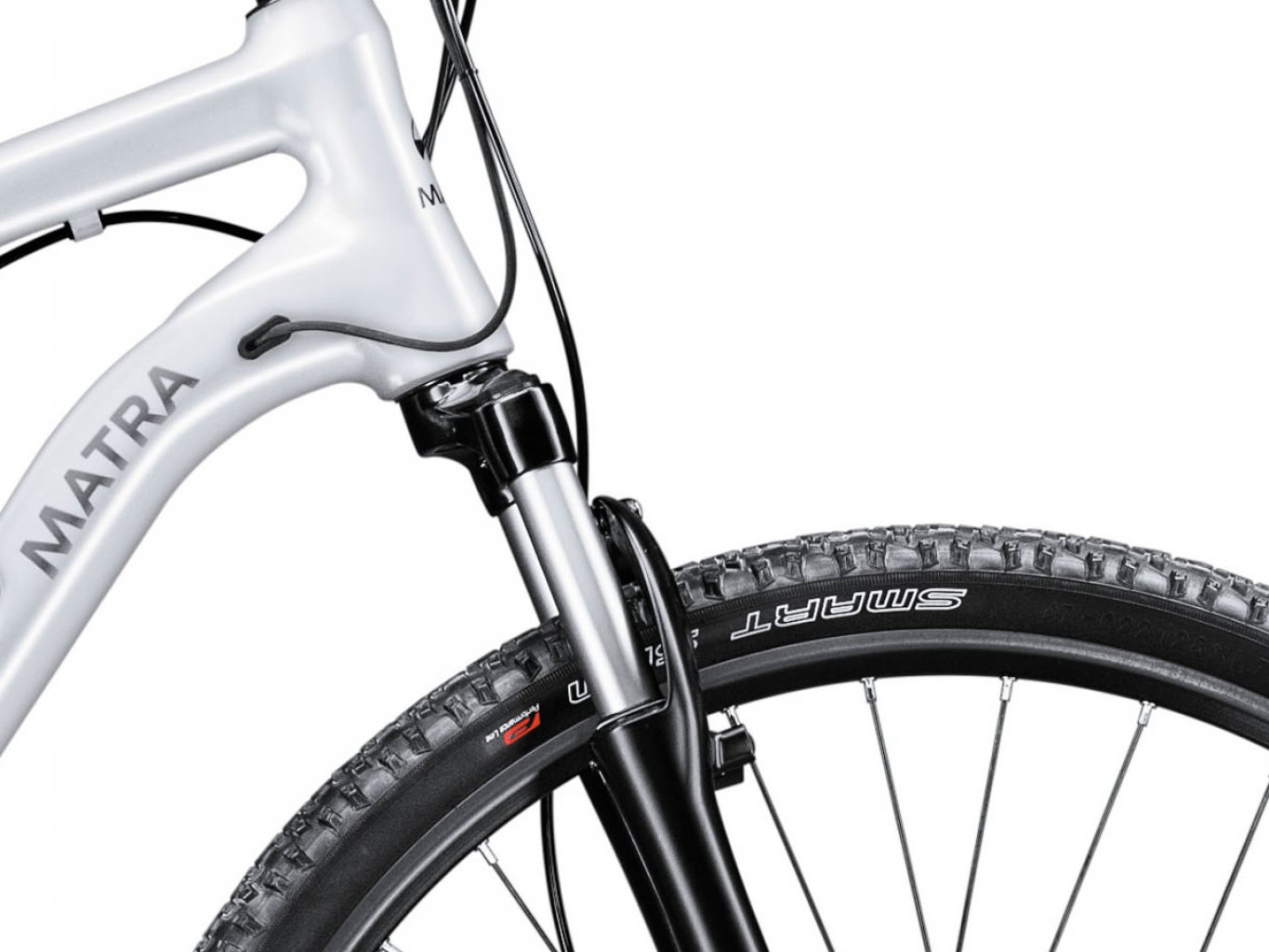 Velo electrique matra blanc