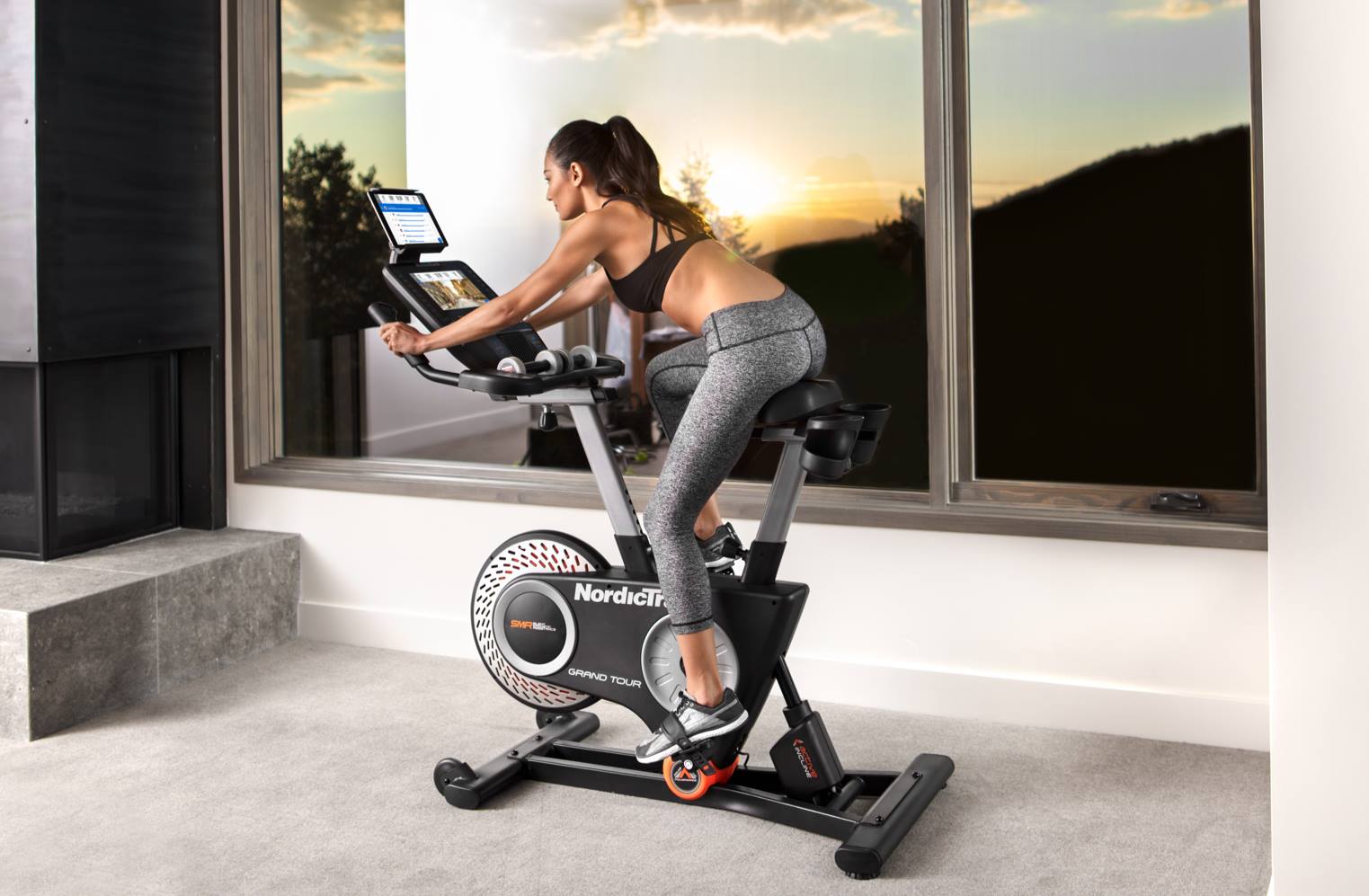 Que muscle le velo d appartement