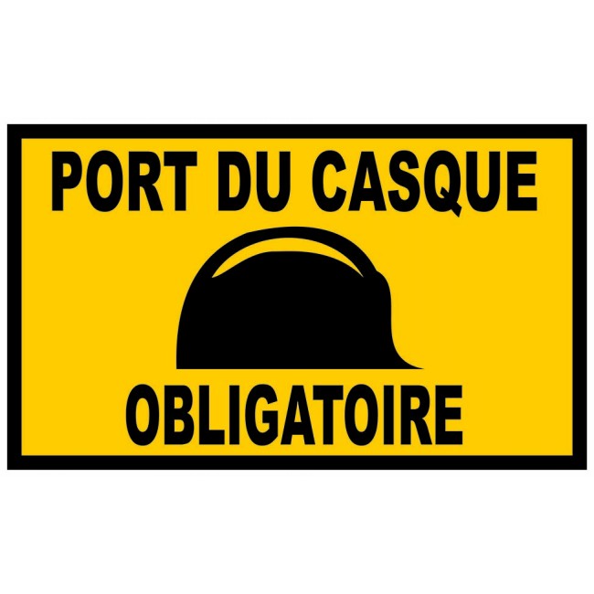 Port obligatoire du casque