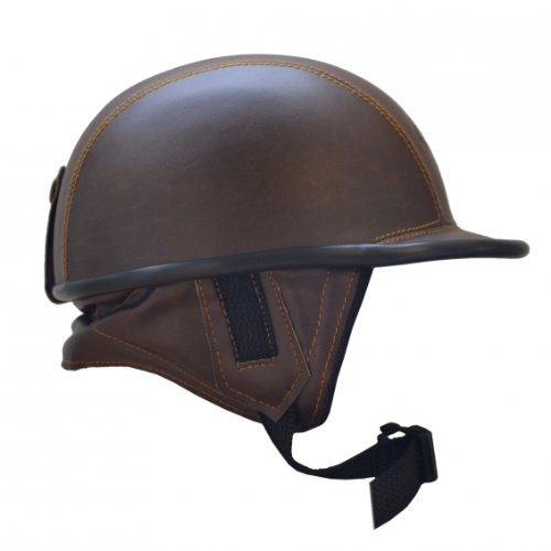 Casque vintage velo