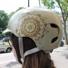 Casque vélo femme fun