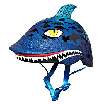 Casque vélo requin