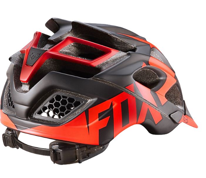 Casque velo noir orange