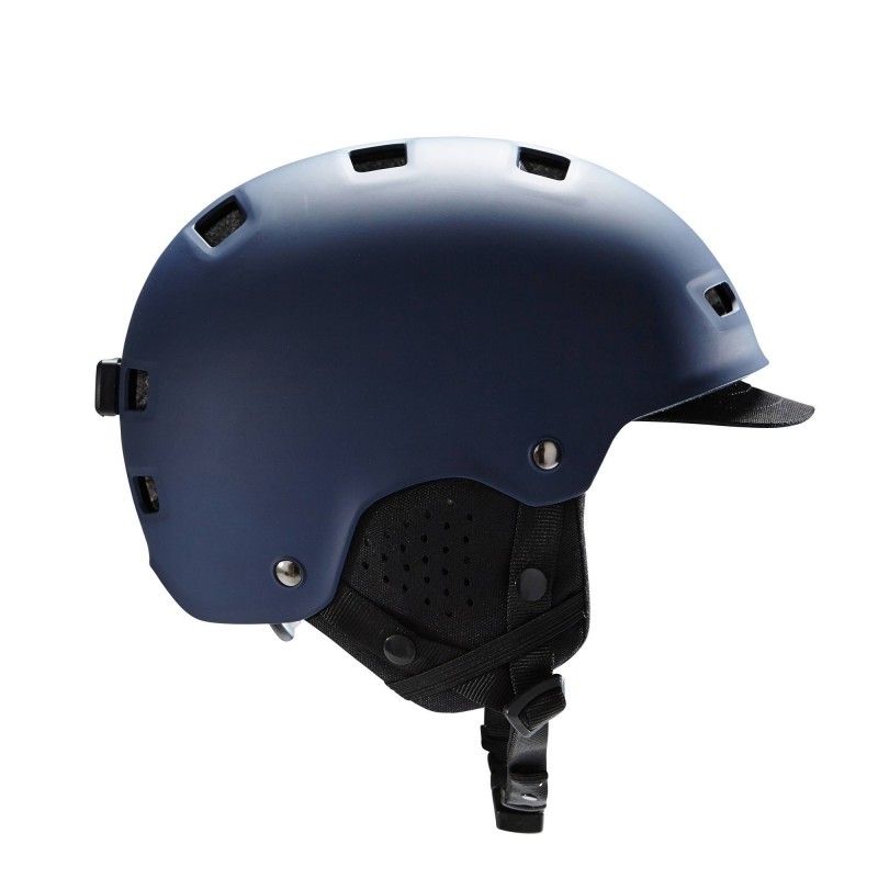 Casque velo bol 500 bleu fonce b'twin