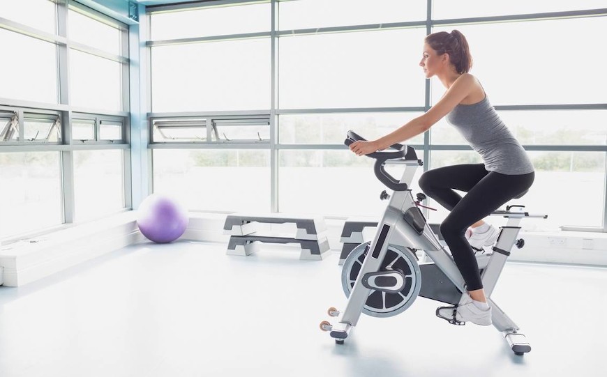 Velo appartement dos droit