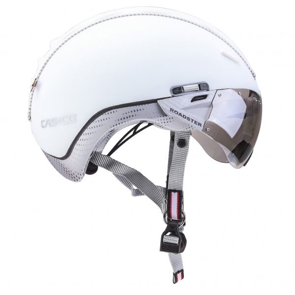 Casque velo ville visière