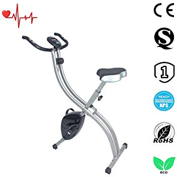 Tectake velo d appartement elliptique ergometre fitness cardio gym avec ordinateur lcd