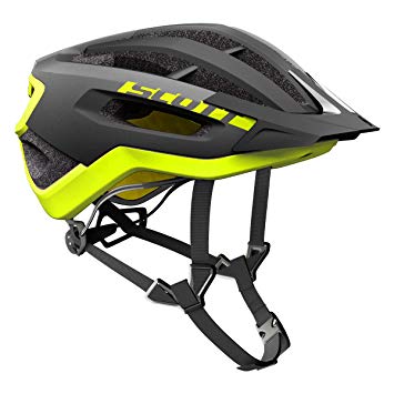 Casque vélo noir et jaune