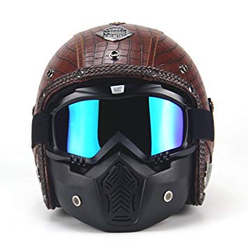 Casque velo avec masque