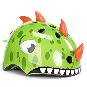Casque velo enfant dino