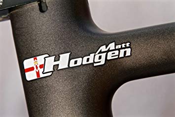 Nom sur casque vélo