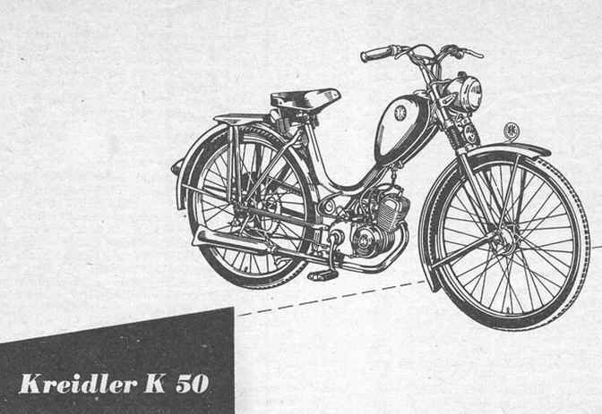 Velo moteur kreidler occasion